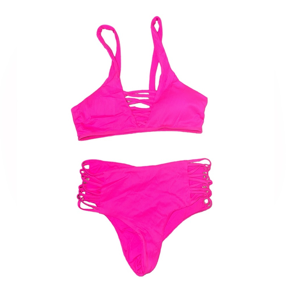 NWT TINIBIKINI  | HOT PINK BIKINI SET SZ MED